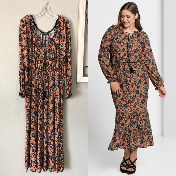 maxikleid boho